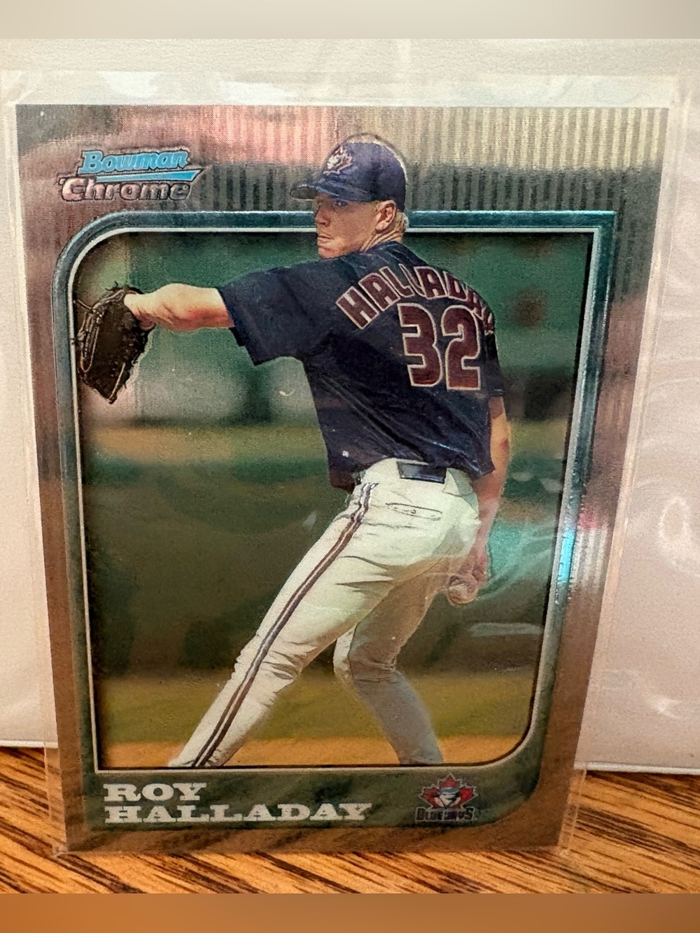 Bowman Chrome Roy Halladay Baseball Card